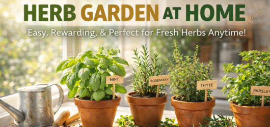 Herb Garden for Beginners: 12 Easy Herbs Anyone Can Grow at Home