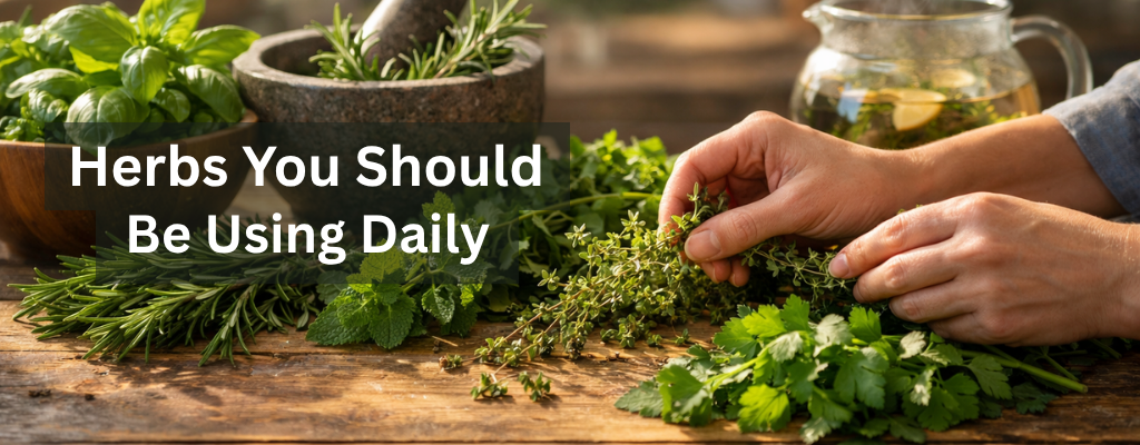 Herbs You Should Be Using Daily (But Probably Aren’t)